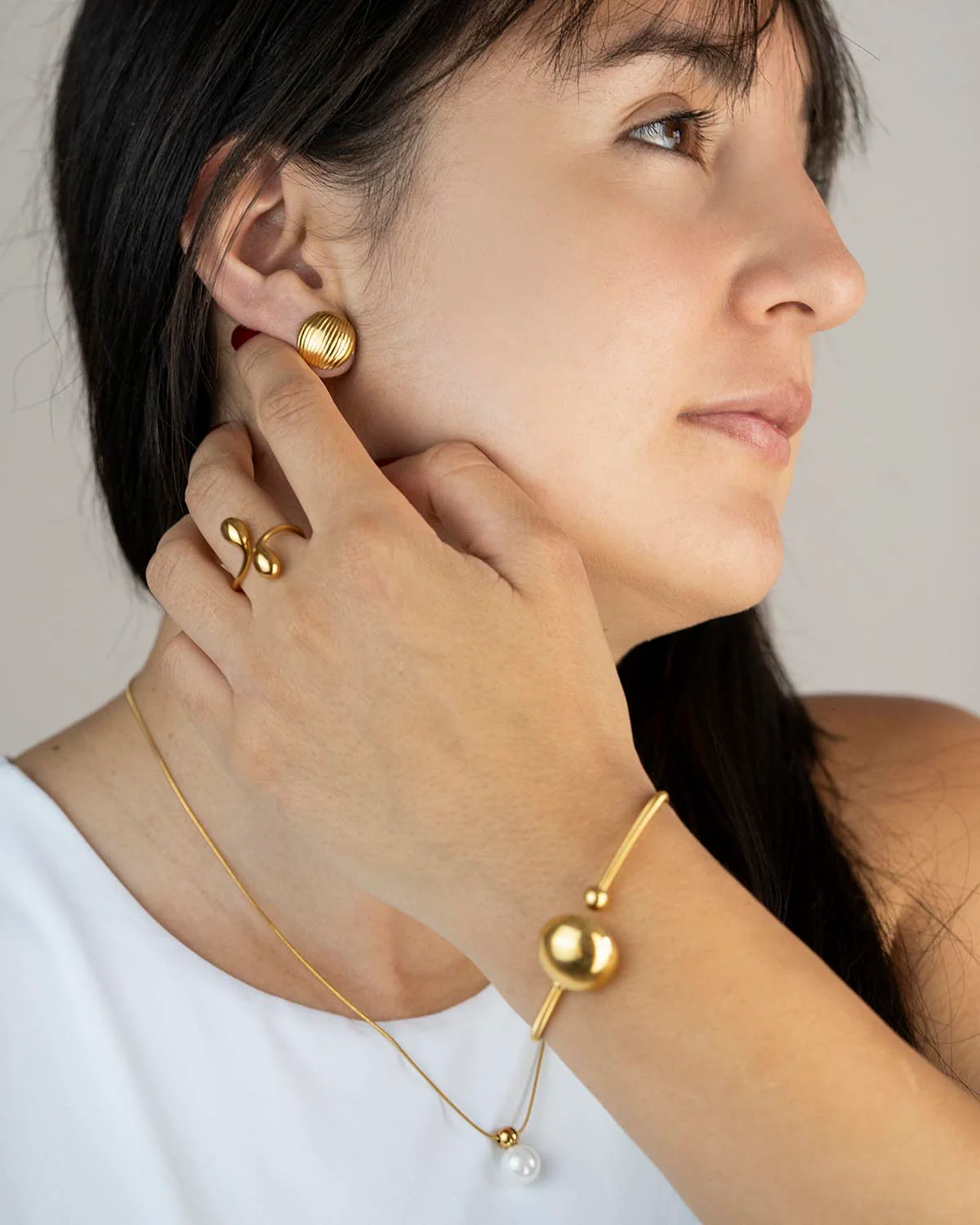Boucles d'oreilles Maude - A68 - Image 2